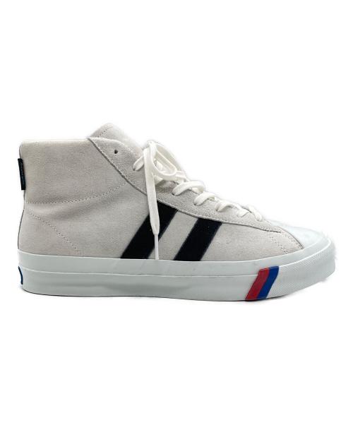 PRO-Keds（プロケッズ）PRO-Keds (プロケッズ) ロイヤルプラス スエード ハイ 〈ウォータープルーフ〉 グレー サイズ:SIZE 28cmの古着・服飾アイテム