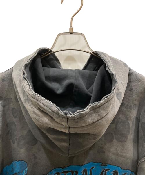 FIRST ROW（ファーストロウ）FIRST ROW (ファーストロウ) ANCESTRAL CALL SPIRIT WALKER HOODIE　アンセストラルコールスピリットウォーカーフーディー グレー サイズ:SIZE Sの古着・服飾アイテム