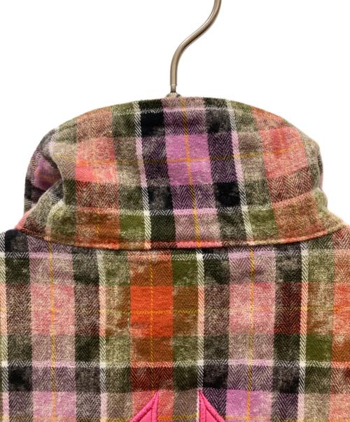 GUAPI（グアピ）GUAPI (グアピ) フランネルジャケット オレンジ サイズ:SIZE Mの古着・服飾アイテム