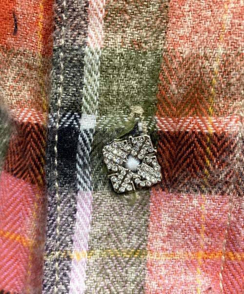 GUAPI（グアピ）GUAPI (グアピ) フランネルジャケット オレンジ サイズ:SIZE Mの古着・服飾アイテム