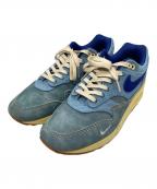 NIKEナイキ）の古着「Air Max 1 PRM」｜ブルー×ベージュ