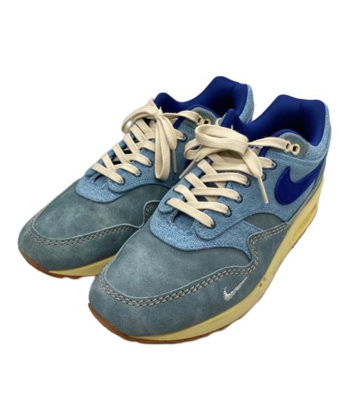 NIKE（ナイキ）NIKE (ナイキ) Air Max 1 PRM ブルー×ベージュ サイズ:28cmの古着・服飾アイテム