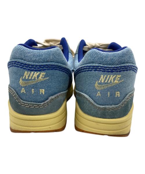 NIKE（ナイキ）NIKE (ナイキ) Air Max 1 PRM ブルー×ベージュ サイズ:28cmの古着・服飾アイテム