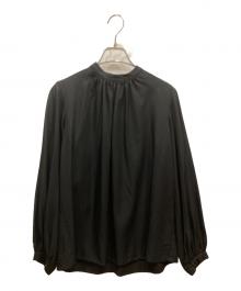 L'appartement（アパルトモン）の古着「Crew neck Gather Blouse」｜ブラック