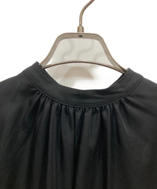 L'appartement（アパルトモン）L'Appartement (アパルトモン) Crew neck Gather Blouse ブラック サイズ:Freeの古着・服飾アイテム