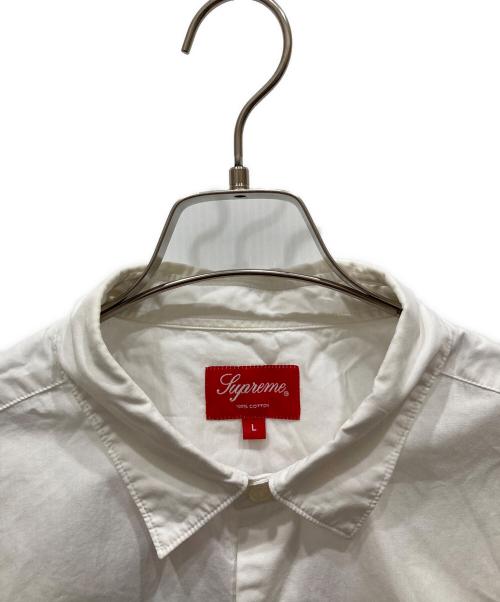 SUPREME（シュプリーム）SUPREME (シュプリーム) Nate Lowman S/S Shirt ホワイト サイズ:SIZE Lの古着・服飾アイテム