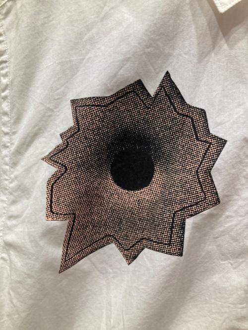 SUPREME（シュプリーム）SUPREME (シュプリーム) Nate Lowman S/S Shirt ホワイト サイズ:SIZE Lの古着・服飾アイテム