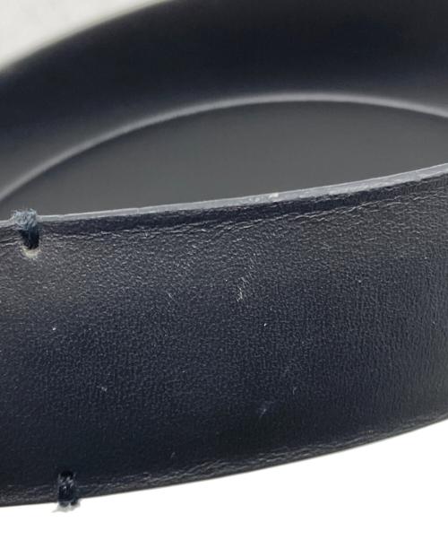 LOUIS VUITTON（ルイ ヴィトン）LOUIS VUITTON (ルイ ヴィトン) レザーベルト ブラックの古着・服飾アイテム