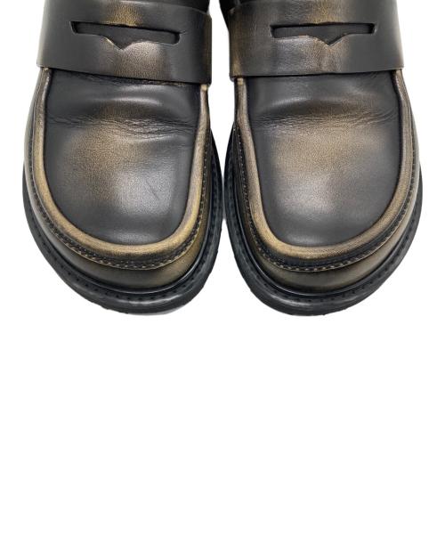 LOEWE（ロエベ）LOEWE (ロエベ) ブレーズローファー ブラウン サイズ:38の古着・服飾アイテム