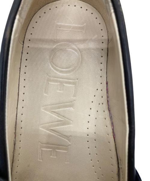 LOEWE（ロエベ）LOEWE (ロエベ) ブレーズローファー ブラウン サイズ:38の古着・服飾アイテム