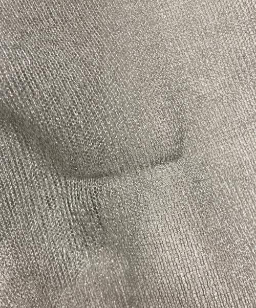 martinique（マルティニーク）martinique (マルティニーク) シアーナイロンポリエステルカーディガン グレー サイズ:不明の古着・服飾アイテム