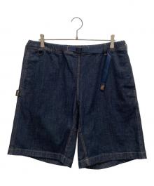 GRAMICCI×BEAMS（グラミチ×ビームス）の古着「別注デニムハーフパンツ」｜インディゴ