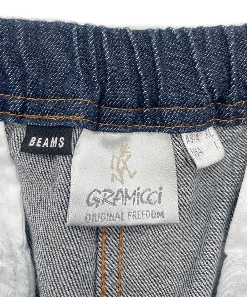 GRAMICCI（グラミチ）GRAMICCI (グラミチ) BEAMS (ビームス) 別注デニムハーフパンツ インディゴ サイズ:XLの古着・服飾アイテム