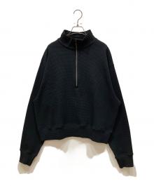 GOLDWIN（ゴールドウイン）の古着「別注サーマルハーフジップシャツ」｜ブラック