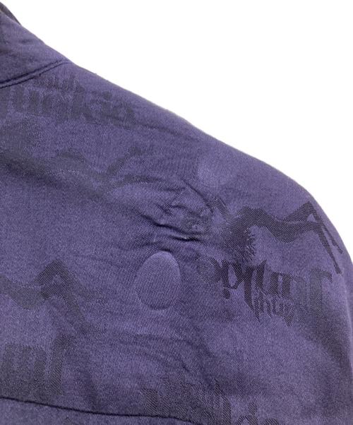 Hysteric Glamour（ヒステリックグラマー）Hysteric Glamour (ヒステリックグラマー) 総柄レーヨンシャツ ネイビー サイズ:SIZE Mの古着・服飾アイテム