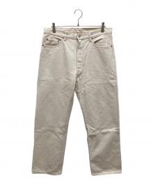 NEUTRALWORKS.（ニュートラルワークス.）の古着「OLEANDER/ DENIM PANTS」｜ホワイト