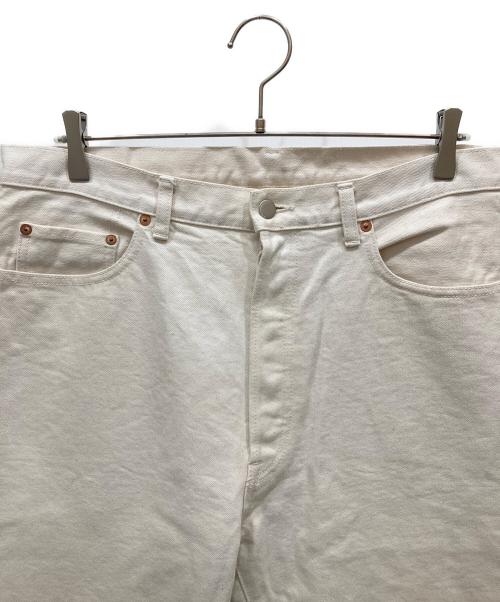 NEUTRALWORKS.（ニュートラルワークス.）NEUTRALWORKS. (ニュートラルワークス.) OLEANDER/ DENIM PANTS ホワイト サイズ:W34の古着・服飾アイテム