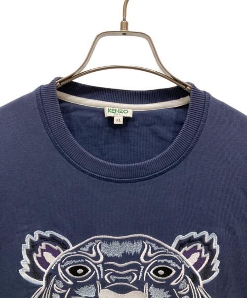 KENZO（ケンゾー）KENZO (ケンゾー) クルーネックスウェット ネイビー サイズ:SIZE XLの古着・服飾アイテム