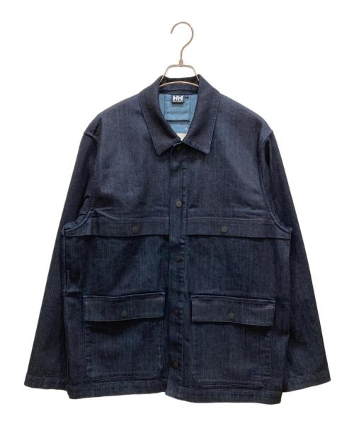 HELLY HANSEN（ヘリーハンセン）HELLY HANSEN (ヘリーハンセン) Updriftライトデニムジャケット インディゴ サイズ:SIZE Lの古着・服飾アイテム