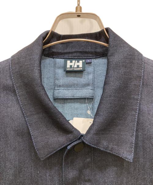 HELLY HANSEN（ヘリーハンセン）HELLY HANSEN (ヘリーハンセン) Updriftライトデニムジャケット インディゴ サイズ:SIZE Lの古着・服飾アイテム