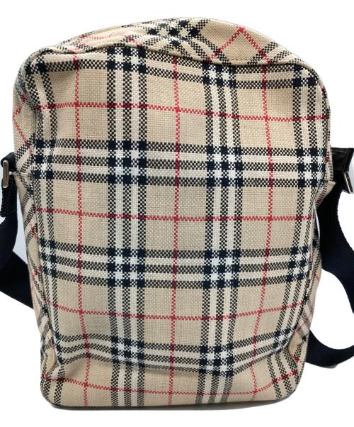 Burberry's（バーバリー）Burberry's (バーバリー) ノバチェックショルダーバッグ ベージュの古着・服飾アイテム