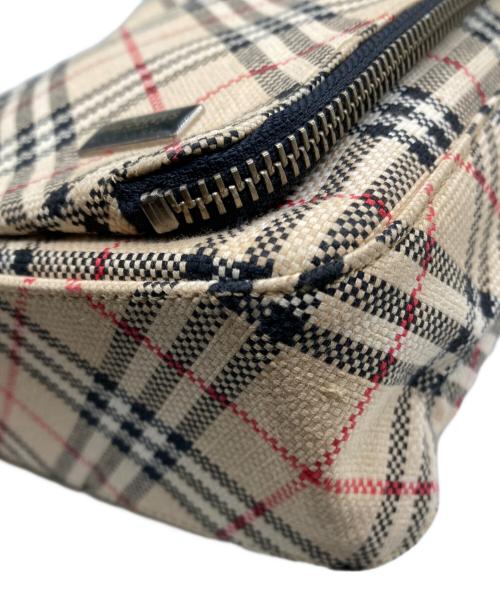 Burberry's（バーバリー）Burberry's (バーバリー) ノバチェックショルダーバッグ ベージュの古着・服飾アイテム