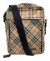 Burberry's（バーバリー）の古着「ノバチェックショルダーバッグ」｜ベージュ
