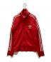 adidas（アディダス）の古着「トラックジャケット」｜レッド
