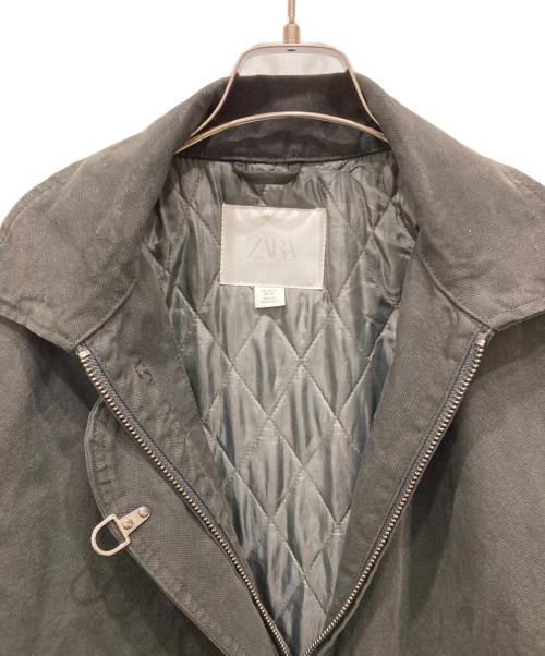 ZARA（ザラ）ZARA (ザラ) クロップドフィットトグルボタンジャケット ブラック サイズ:Sの古着・服飾アイテム