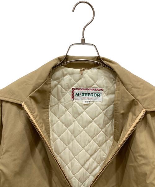McGREGOR（マックレガー）McGREGOR (マックレガー) ドリズラージャケット ベージュ サイズ:SIZE 36の古着・服飾アイテム