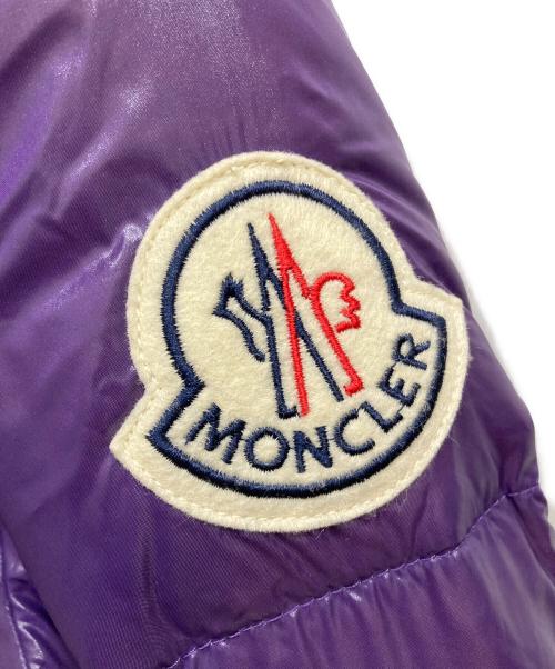 MONCLER（モンクレール）MONCLER (モンクレール) ダウンジャケット パープル サイズ:SIZE 0の古着・服飾アイテム