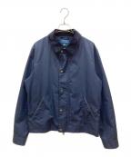 POLO RALPH LAURENポロ・ラルフローレン）の古着「襟コーデュロイハンティングジャケット」｜ネイビー