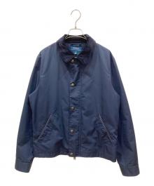 POLO RALPH LAUREN（ポロ・ラルフローレン）の古着「襟コーデュロイハンティングジャケット」｜ネイビー