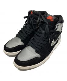 NIKE×Aleali May（ナイキ×アレイリ・メイ）の古着「Air Jordan 1 Retro High "Black/Shadow Grey/White"」｜グレー