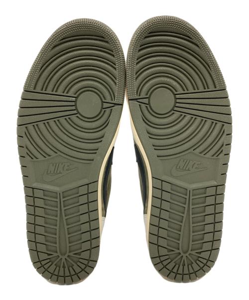 NIKE（ナイキ）NIKE (ナイキ) Travis Scott (トラヴィススコット) Air Jordan 1 Low OG SP ホワイト×オリーブ サイズ:29.5の古着・服飾アイテム