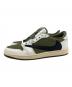 NIKE (ナイキ) Travis Scott (トラヴィススコット) Air Jordan 1 Low OG SP ホワイト×オリーブ サイズ:29.5：78000円