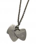 Hysteric Glamourヒステリックグラマー）の古着「WOMAN ON SKULL PICKネックレス」｜シルバー