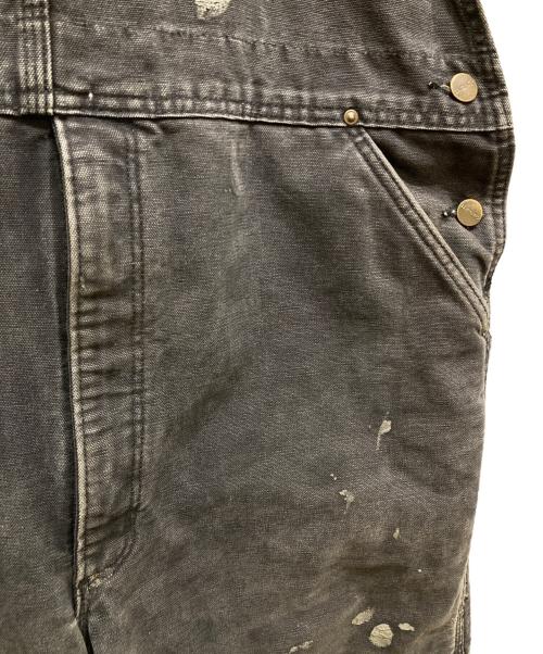 CarHartt（カーハート）CarHartt (カーハート) ダブルニーオーバーオール ブラック サイズ:SIZE Lの古着・服飾アイテム