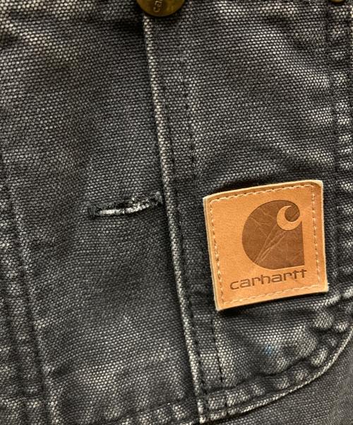 CarHartt（カーハート）CarHartt (カーハート) ダブルニーオーバーオール ブラック サイズ:SIZE Lの古着・服飾アイテム