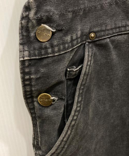 CarHartt（カーハート）CarHartt (カーハート) ダブルニーオーバーオール ブラック サイズ:SIZE Lの古着・服飾アイテム