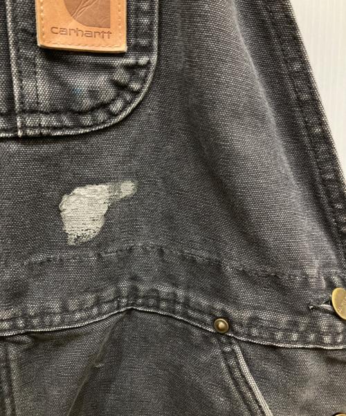 CarHartt（カーハート）CarHartt (カーハート) ダブルニーオーバーオール ブラック サイズ:SIZE Lの古着・服飾アイテム