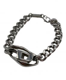 DIESEL（ディーゼル）の古着「ロゴチェーンブレスレット」