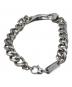 DIESEL (ディーゼル) ロゴチェーンブレスレット：8000円