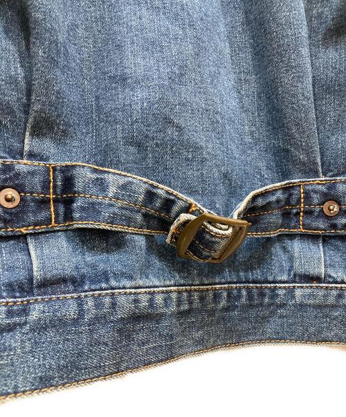 MIHARA YASUHIRO（ミハラヤスヒロ）MIHARA YASUHIRO (ミハラヤスヒロ) 異素材ドッキングデニムジャケット インディゴ サイズ:SIZE Sの古着・服飾アイテム