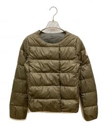 Pyrenex（ピレネックス）の古着「ダウンジャケット　CANNES」｜オリーブ