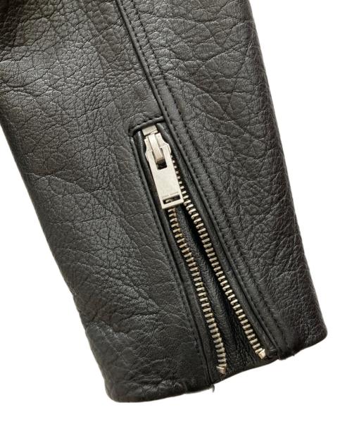 ZARA（ザラ）ZARA (ザラ) レザーライダースジャケット ブラック サイズ:SIZE Mの古着・服飾アイテム