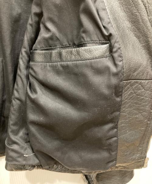 ZARA（ザラ）ZARA (ザラ) レザーライダースジャケット ブラック サイズ:SIZE Mの古着・服飾アイテム