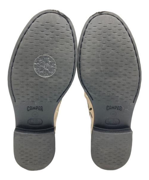 CAMPER（カンペール）CAMPER (カンペール) ツインズ フラットシューズ ベージュ サイズ:SIZE 36の古着・服飾アイテム