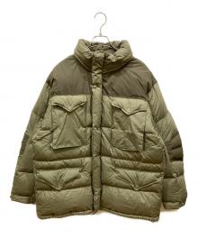 THE NORTHFACE PURPLELABEL（ザ・ノースフェイス パープルレーベル）の古着「Field Down Jacket Khaki Green」｜オリーブ