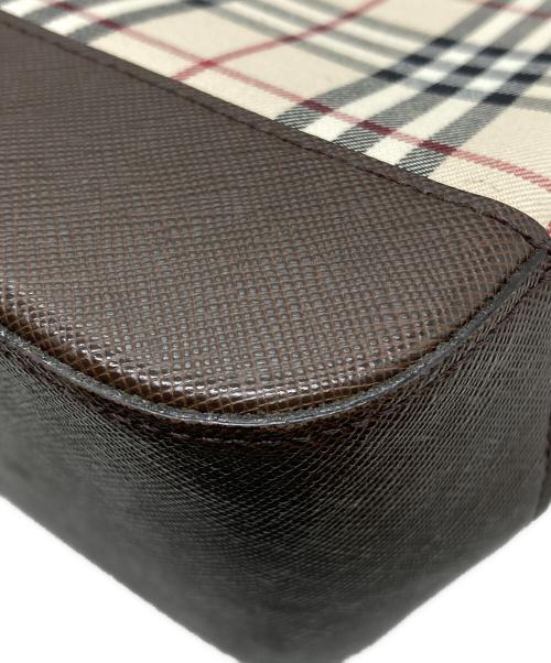 BURBERRY（バーバリー）BURBERRY (バーバリー) トートバッグ ベージュ×ブラウンの古着・服飾アイテム